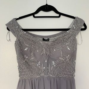 Grey Formal Dress